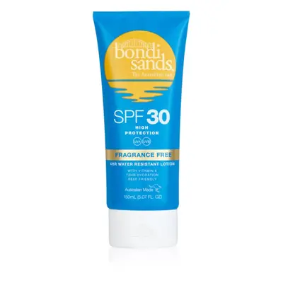 Bondi Sands SPF 30 Fragrance Free opalovací tělové mléko SPF 30 bez parfemace 150 ml