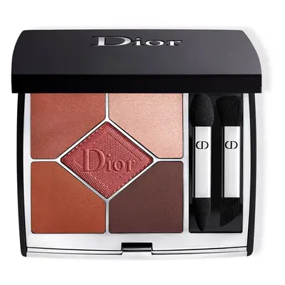 DIOR Diorshow 5 Couleurs Couture Velvet Limited Edition paletka očních stínů odstín 869 Red Tart