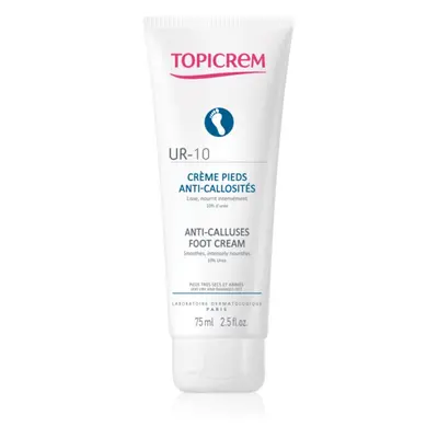 Topicrem UR-10 Anti-Calluses Foot Cream krém na nohy pro výživu a hydrataci 75 ml