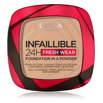 L’Oréal Paris Infaillible Fresh Wear 24h pudrový make-up odstín 120 Vanilla 9 g