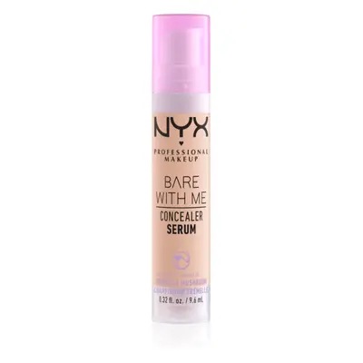 NYX Professional Makeup Bare With Me Concealer Serum hydratační korektor 2 v 1 odstín 02 Light 9