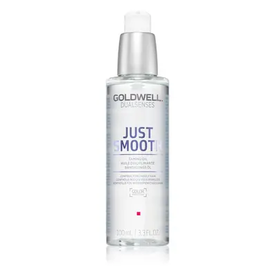 Goldwell Dualsenses Just Smooth olej pro nepoddajné a krepatějící se vlasy 100 ml