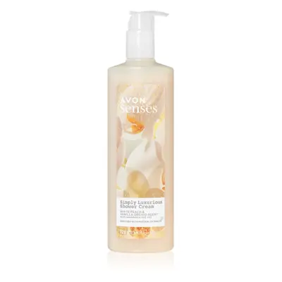 Avon Senses Simply Luxurious krémový sprchový gel 720 ml