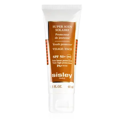 Sisley Super Soin Solaire Sun Visage voděodolný opalovací krém na obličej SPF 50+ 40 ml