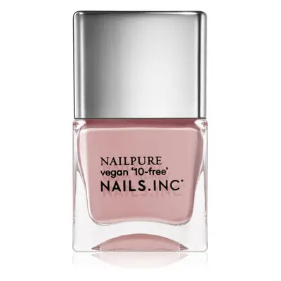 Nails Inc. Nail Pure vyživující lak na nehty odstín Bond Street Passage 14 ml