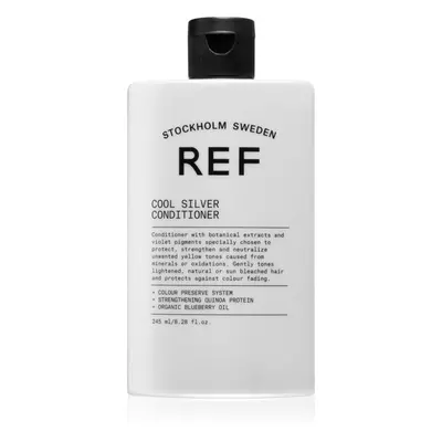 REF Cool Silver Conditioner hydratační kondicionér neutralizující žluté tóny 245 ml