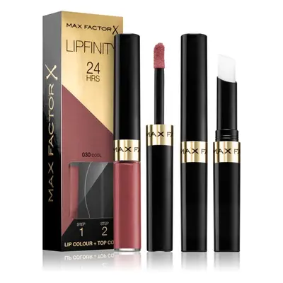 Max Factor Lipfinity Lip Colour dlouhotrvající rtěnka s balzámem odstín 030 Cool 4,2 g