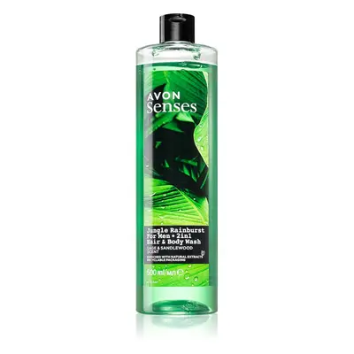 Avon Senses Jungle Rainburst šampon a sprchový gel 2 v 1 500 ml