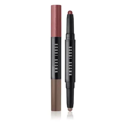 Bobbi Brown Long-Wear Cream Shadow Stick Duo oční stíny v tužce duo odstín Bronze Pink / Espress