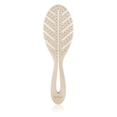 So Eco Biodegradable Detangling Leaf Brush kompostovatelný kartáč na mokré vlasy 1 ks