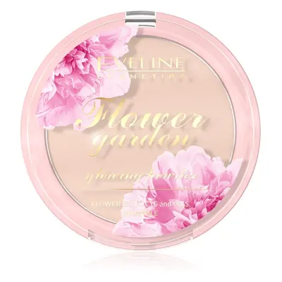 Eveline Cosmetics Flower Garden rozjasňující pudr 8 g