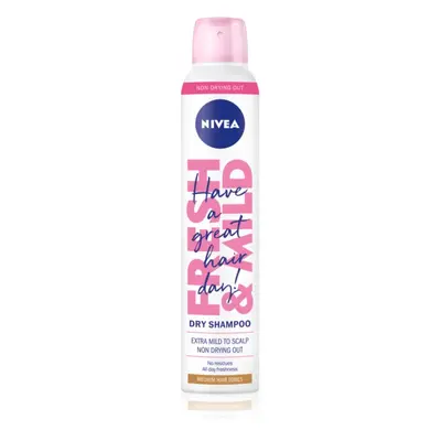 Nivea Fresh Revive suchý šampon pro světlé vlasy Medium Tones 200 ml