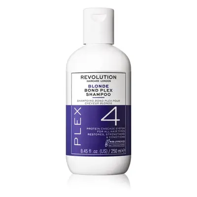 Revolution Haircare Plex Blonde No.4 Bond Shampoo intenzivně vyživující šampon pro suché a poško