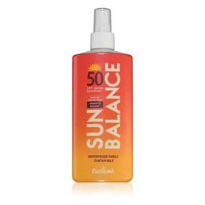 Farmona Sun Balance ochranné opalovací mléko pro celou rodinu SPF 50 200 ml