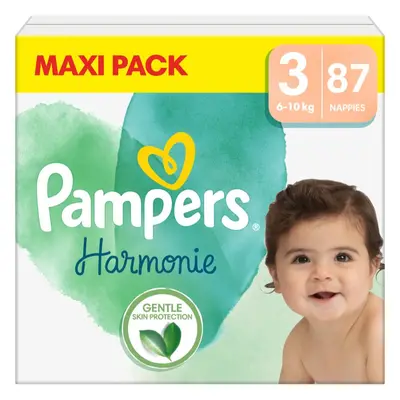 Pampers Harmonie Size 3 jednorázové pleny 6-10 kg 87 ks