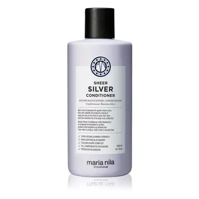 Maria Nila Sheer Silver Conditioner hydratační kondicionér neutralizující žluté tóny bez sulfátů