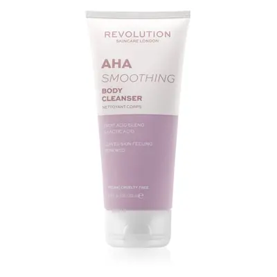 Revolution Skincare Body AHA (Smoothing) čisticí sprchový gel s AHA kyselinami 200 ml