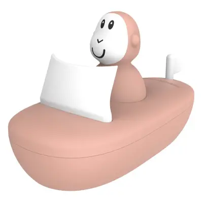 Matchstick Monkey Endless Bathtime Fun Boat Set hračka do vody Dusty Pink 2 ks