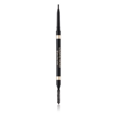 Max Factor Brow Shaper automatická tužka na obočí s kartáčkem odstín 30 Deep Brown 1 g