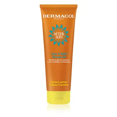 Dermacol After Sun sprchový gel po opalování čokoláda a pomeranč 250 ml