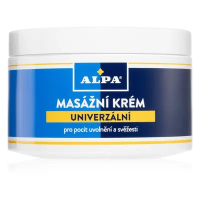 Alpa Masážní krém univerzální masážní krém 250 ml