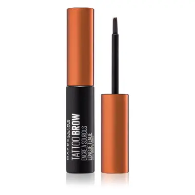 MAYBELLINE NEW YORK Tattoo Brow semi-permanentní gelová barva na obočí odstín Medium Brown 4.6 g