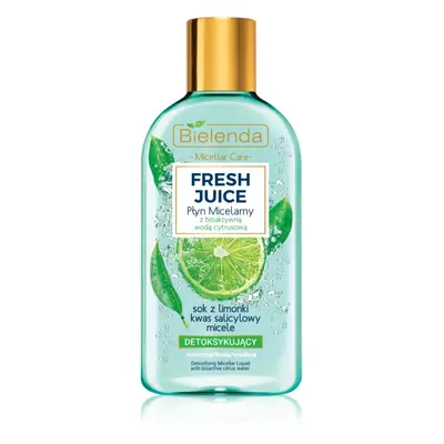 Bielenda Fresh Juice Lime micelární voda pro smíšenou a citlivou pleť 500 ml