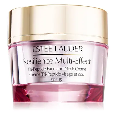 Estée Lauder Resilience Multi-Effect Tri-Peptide Face and Neck Creme SPF 15 intenzivně vyživujíc