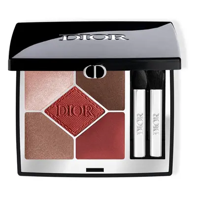 DIOR Diorshow 5 Couleurs Couture paletka očních stínů odstín 673 Red Tartan 7 g