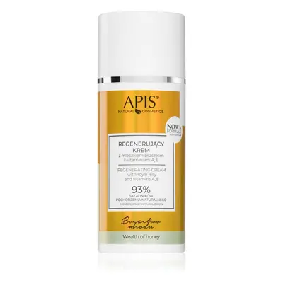 Apis Natural Cosmetics Wealth Of Honey výživný regenerační krém s vitamínem A a E 100 ml