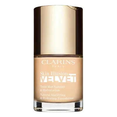 Clarins Skin Illusion Velvet tekutý make-up s matným finišem s vyživujícím účinkem odstín 100.3N