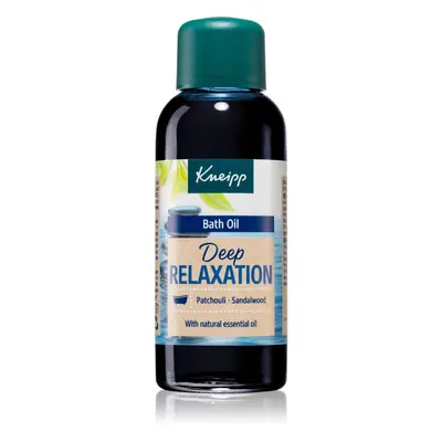 Kneipp Deep Relaxation koupelový olej Patchouli Sandalwood 100 ml