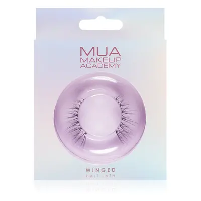 MUA Makeup Academy Half Lash Winged umělé řasy 2 ks