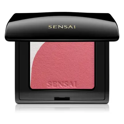 Sensai Blooming Blush rozjasňující tvářenka se štětečkem odstín 01 Blooming Mauve 4 g