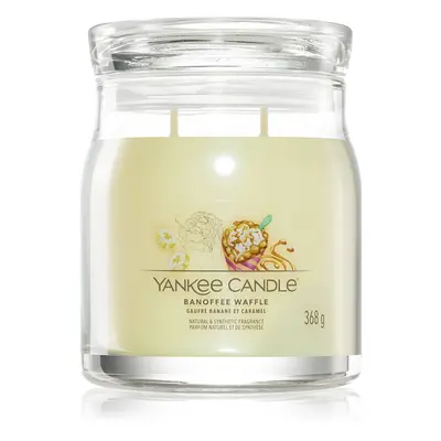 Yankee Candle Banoffee Waffle vonná svíčka Signature 368 g