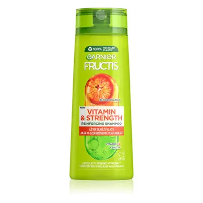 Garnier Fructis Vitamin & Strength posilující šampon pro poškozené vlasy 400 ml