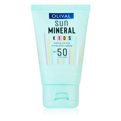 Olival Sun Mineral Kids dětský krém na opalování na obličej a tělo SPF 50 50 ml