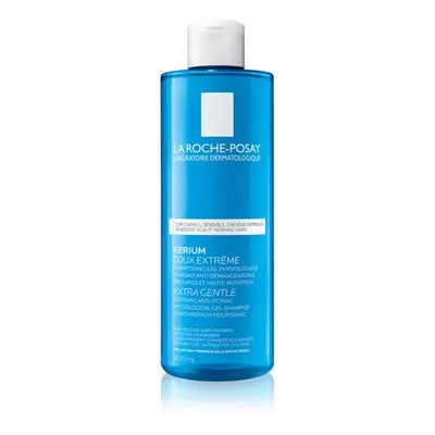 La Roche-Posay Kerium jemný fyziologický gelový šampon pro normální vlasy 400 ml