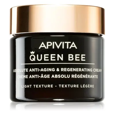 Apivita Queen Bee Cream Light lehký regenerační krém proti stárnutí pleti 50 ml