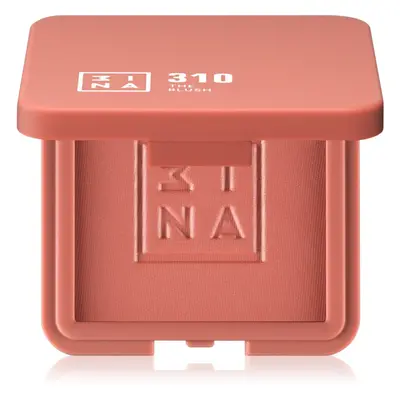 3INA The Blush kompaktní tvářenka odstín 310 Light Peach 7,5 g