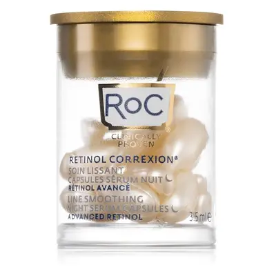 RoC Retinol Correxion Line Smoothing protivráskové sérum v kapslích 10 ks