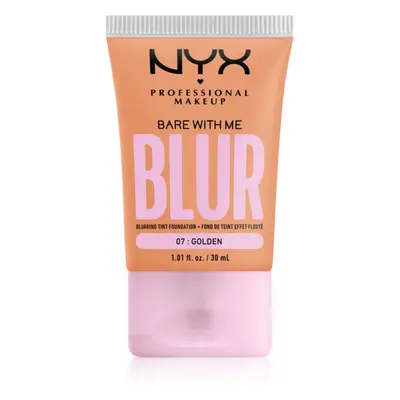 NYX Professional Makeup Bare With Me Blur Tint hydratační make-up odstín 07 Golden 30 ml