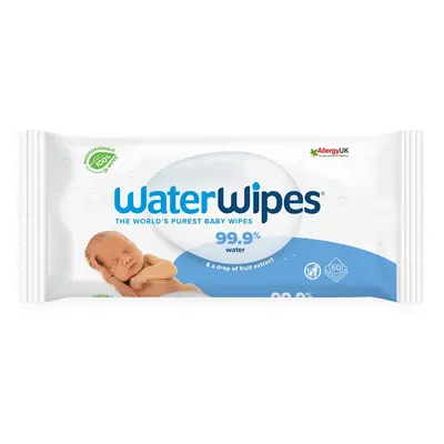 Water Wipes Baby Wipes dětské jemné vlhčené ubrousky 60 ks