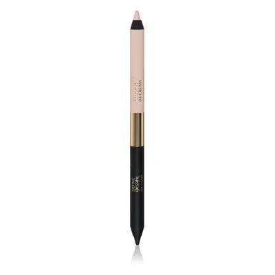 Estée Lauder Smoke & Brighten Kajal Eyeliner Duo kajalová tužka na oči odstín Noir / Cream 1 g