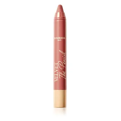 Bourjois Velvet the Pencil rtěnka v tužce s matným efektem odstín 01 Nudifull 1,8 g