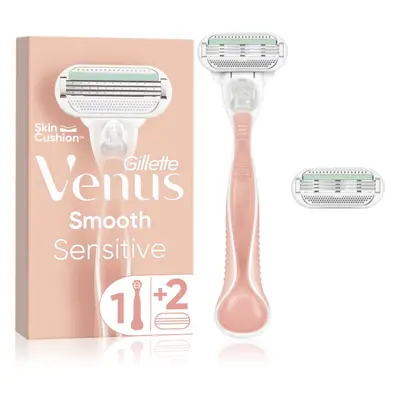 Gillette Venus Sensitive Smooth holicí strojek + 2 náhradní hlavice