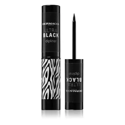 Dermacol Black Sensation Ultra Black tekuté oční linky odstín Black 2.8 ml