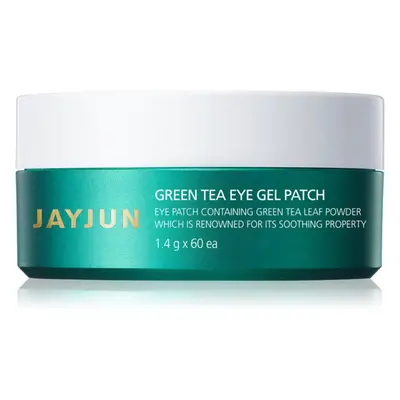 Jayjun Eye Gel Patch Green Tea hydrogelová maska na oční okolí pro rozjasnění a hydrataci 60x1,4