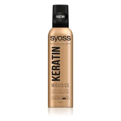 Syoss Keratin Mousse pěnové tužidlo s keratinem 250 ml