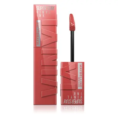 MAYBELLINE NEW YORK SuperStay Vinyl Ink dlouhotrvající tekutá rtěnka 15 PEACHY 4.2 ml